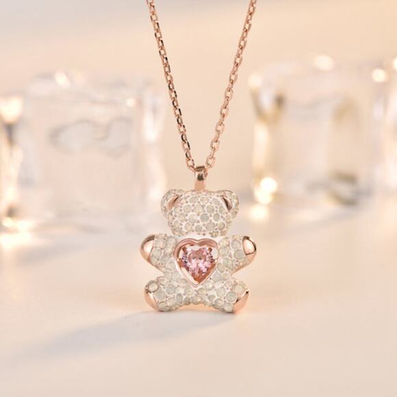 Jewelry Bath Bomb with CUTE BEAR Necklace Inside - Picture 8 of 8